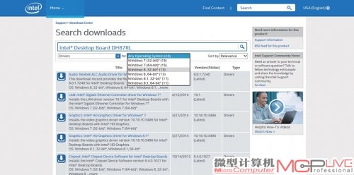 包括Intel在内的绝大部分硬件厂商目前都没有提供Windows 10专用驱动